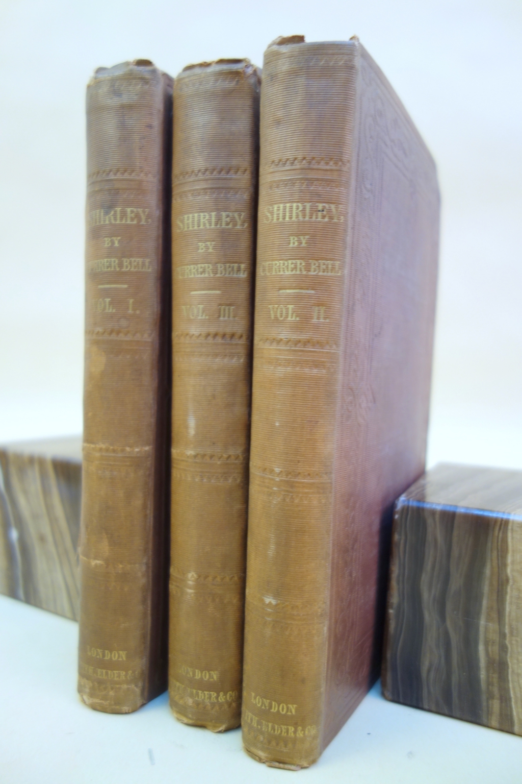 Three-decker first edition of Shirley