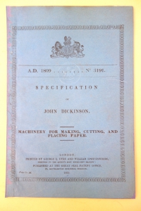 John Dickinson patent cover