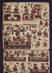 Bodleian Library, Codex Selden/ Codex Añute. MS. Arch. Selden. A.2. p. 1.