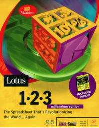 The "Millenium Edition" of Lotus 1-2-3 issued for Windows 2000.