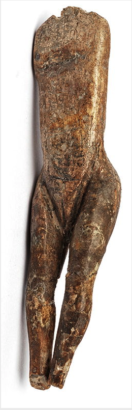 The Venus impudique, the first of the prehistorique "Venus" figurines discovered.
