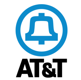 The final version of the AT&T Bell logo, designed by Saul Bass.