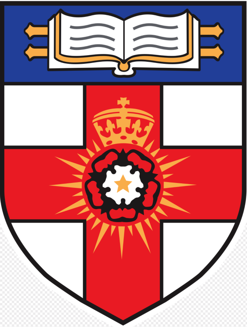 University of London coat of arms.