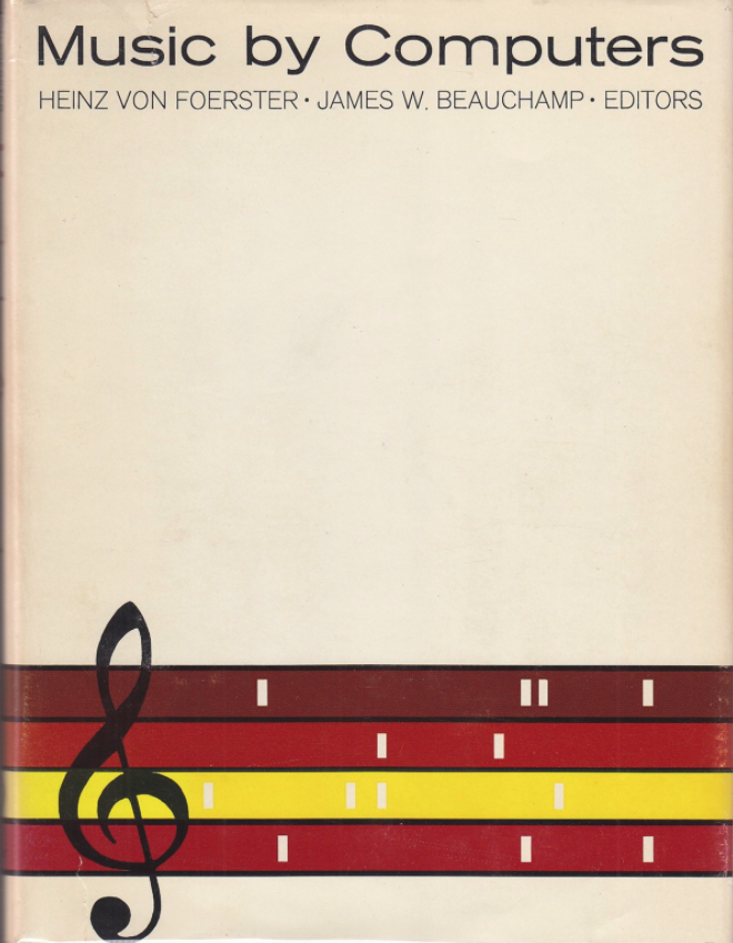 Dust Jacket of Foerster's Music by Computers