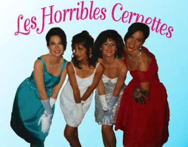 This picture of Les Horribles Cernettes was the first photographic image published on the World Wide Web in 1992
