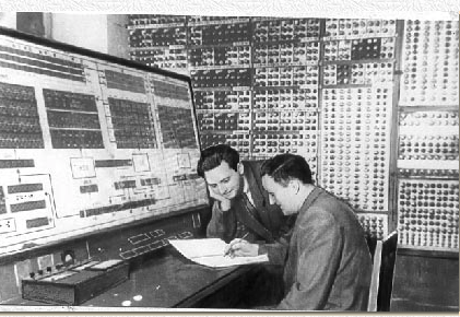 photograph of Russian MESM computer