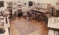 The Electronic Music Studios in London, ca 1971. Via Peter Grogono.
