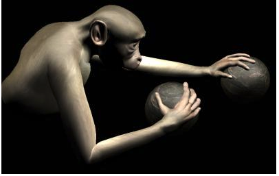 Large-scale brain activity from a rhesus monkey was decoded and used to simultaneously control reaching movements of both arms of a virtual monkey avatar towards spherical objects in virtual 