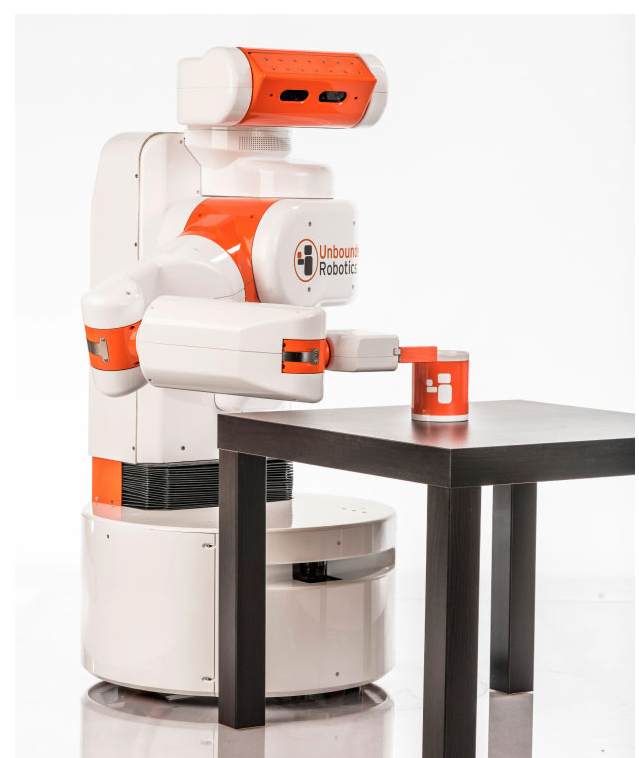 photograph of the UBR-1 robot