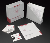 Packaging, manual and floppy diskettes of Mathematica 1.0