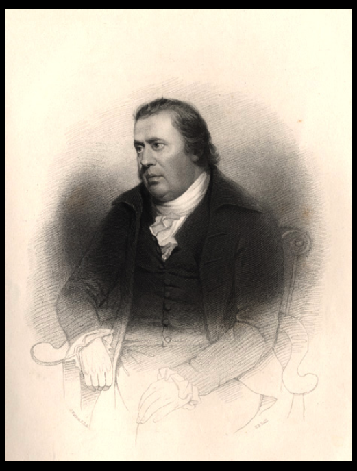 Portrait of William Smellie, engraved by Henry Bryan Hall after George Watson
