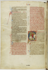 Folio 127 verso from Bibliothèque nationale, MS cod. fr. 854. 