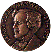 James Clerk Maxwell medal awarded by the Institute of Physics.