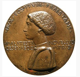Medal attributed to Pisanello depicting Malatesta Novello