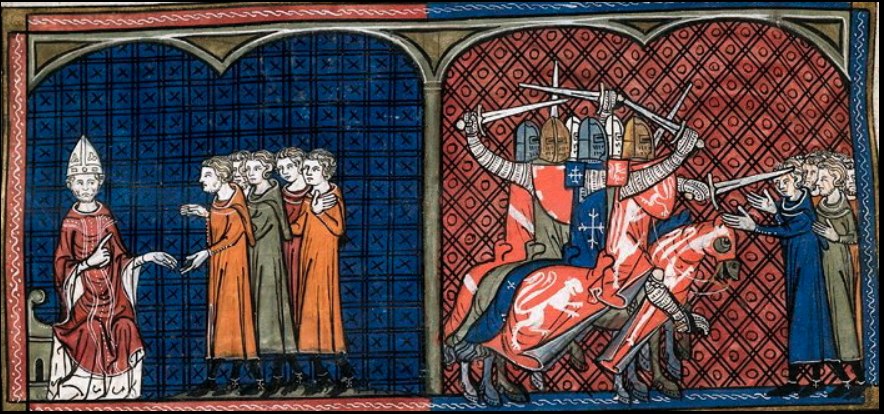  Innocent launched the Albigensian Crusade against the Cathars.