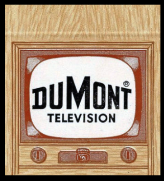 DUMONT TELEVISION 1951 matchbook cover art