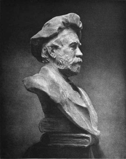 Bust of Theodore Low De Vinne by Chester Beach