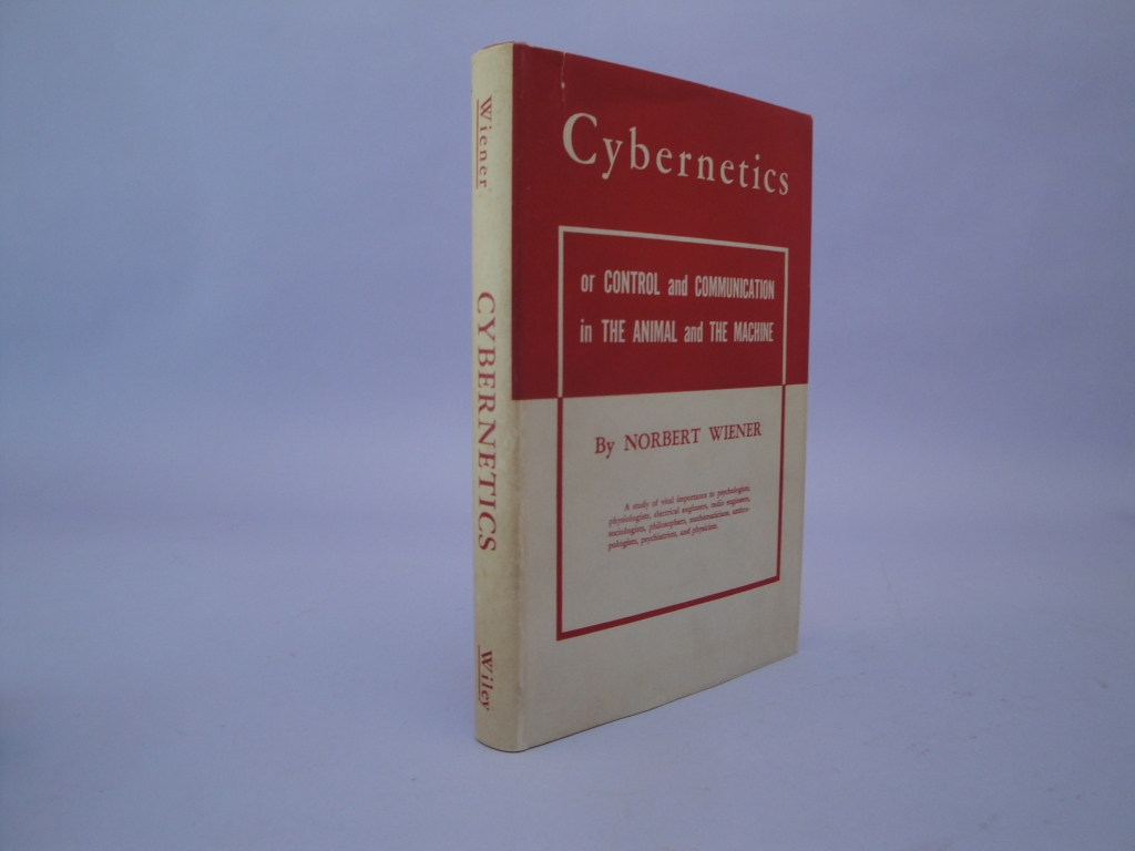 The first American printing of Cybernetics.
