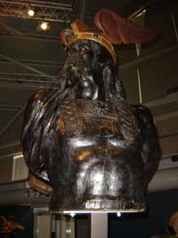 A statue of Brennus by an unknown French artist. (View Larger)