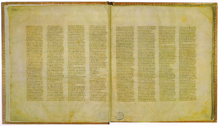 Codex Vaticanus Bible