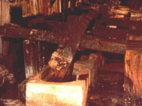 What remains of an early Fabriano paper mill. (View Larger)