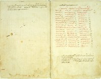  The manuscript of Marco Fabio Calvo's Hippocratic Collection, transcribed in his own had, was used in the preparation of his 1525 Latin printing of the work.  (View Larger)