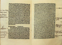 Christopher Columbus's annotated copy of 'Il Milione.' (View Larger)