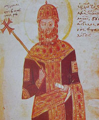 Portrait of Michael VII Palaiologos. (View Larger)