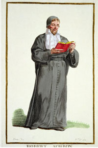 Robert de Sorbon, founder of the University of Paris. (View Larger)