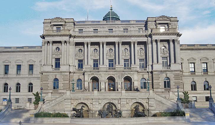 The Library of Congress, as seen from the outside