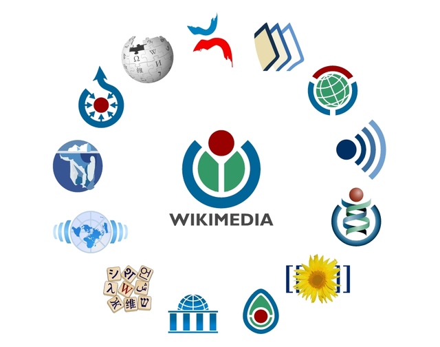 The Wikimedia logo