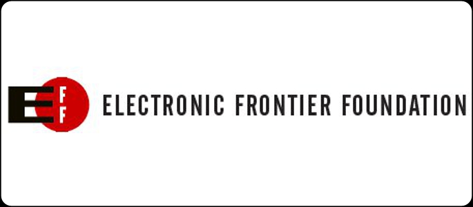 The Electronic Frontier Foundation logo