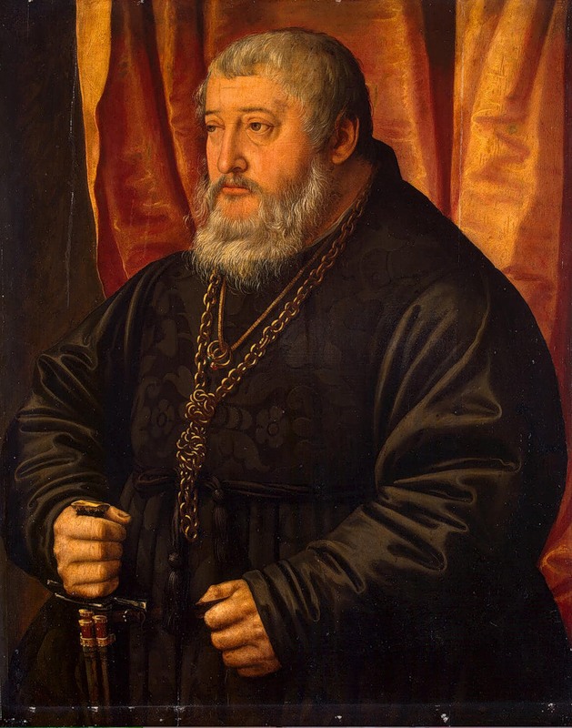 Portrait of Prince-elector Otto Henry by Georg Pencz, 1530-1545. The painting now resides in St. Petersburg. 