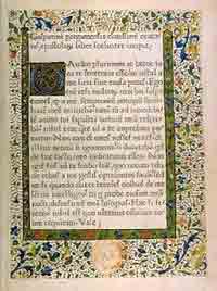 The first book printed in France: Epistolae ("Letters"), by Gasparinus de Bergamo. The book was printed in 1470 by the press established by Johann Heynlin.