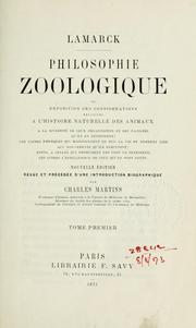 Philosophie Zoologique by Lamarck