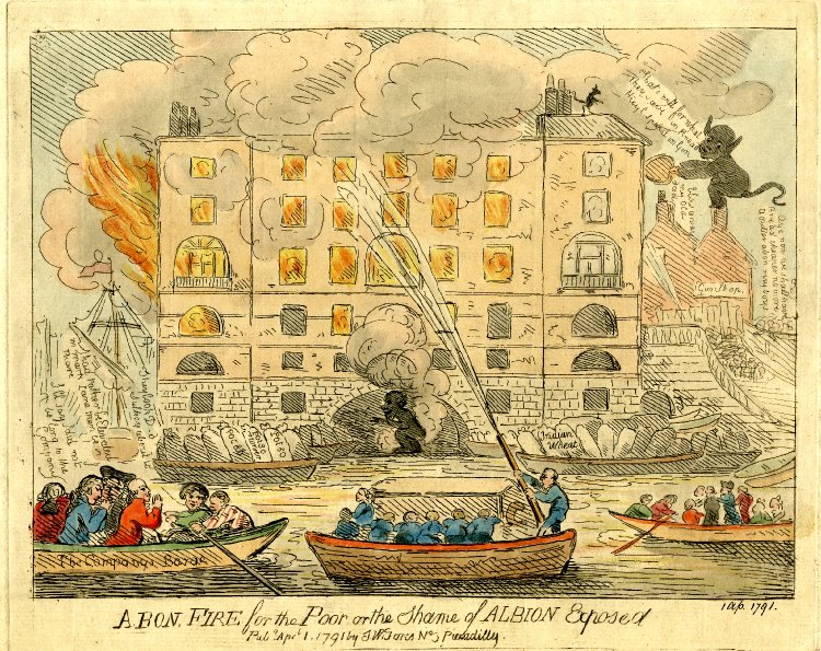 A bon fire for the poor or the shame of Albion exposed