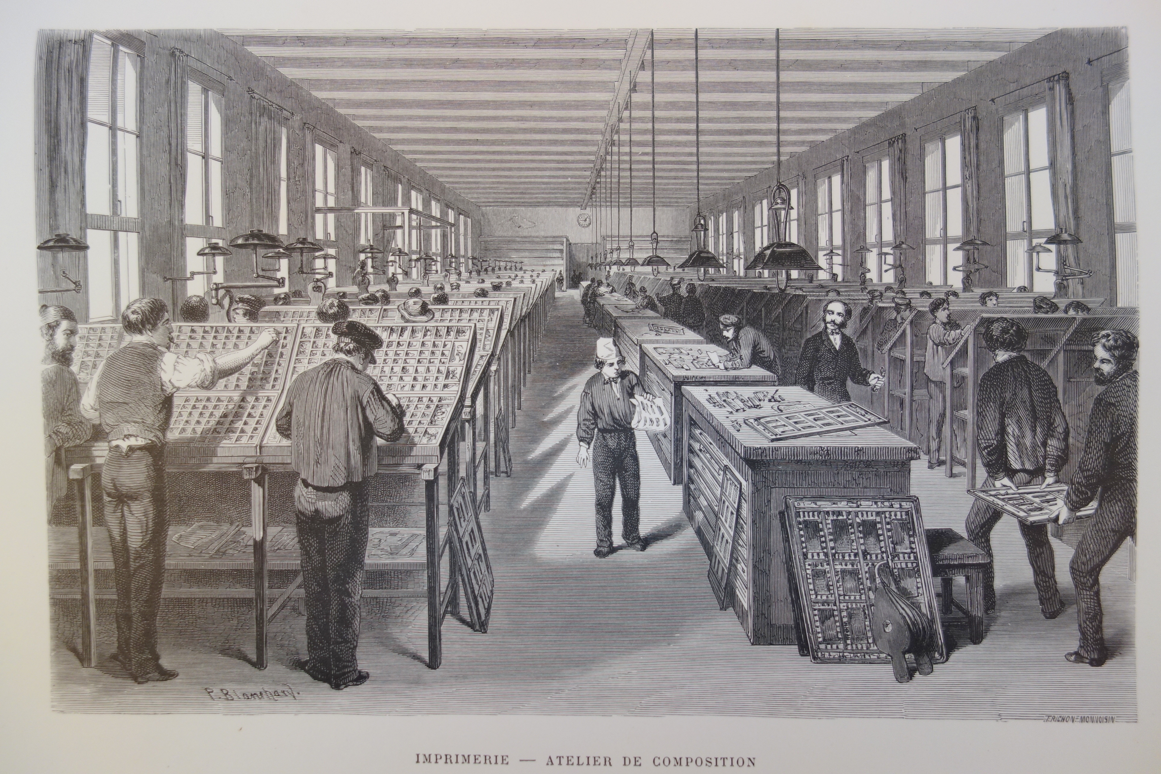 Imprimerie Alfred Mame's Spectacular Portrayal of Large Scale Book ...