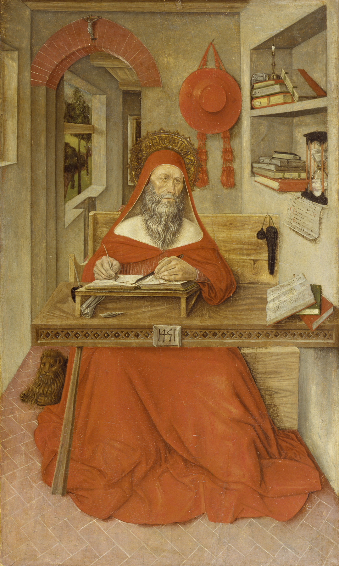Antonio da Fabriano II   Saint Jerome in His Study   Walters 37439