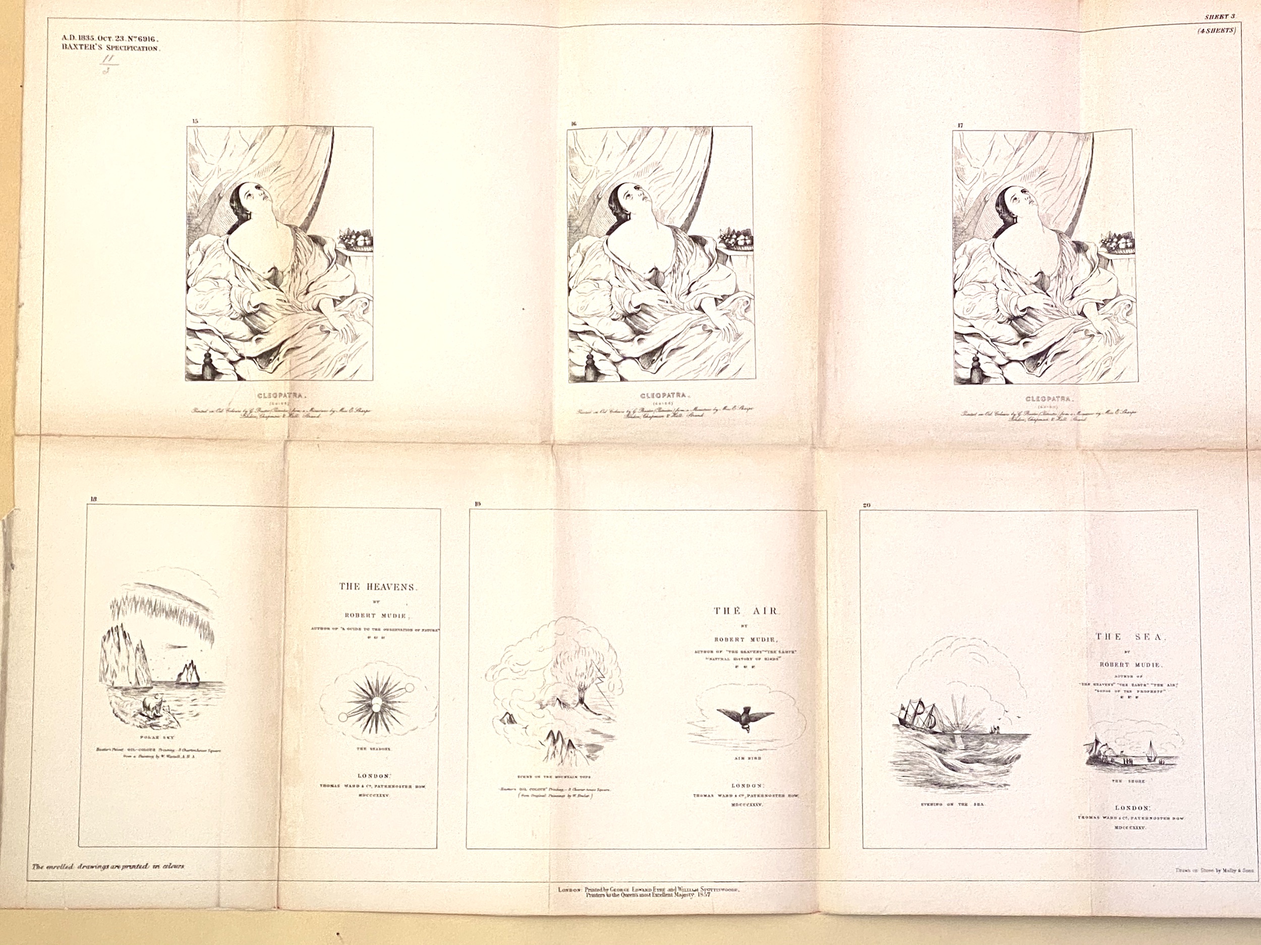 This is sheet three of the images for Baxter's patent