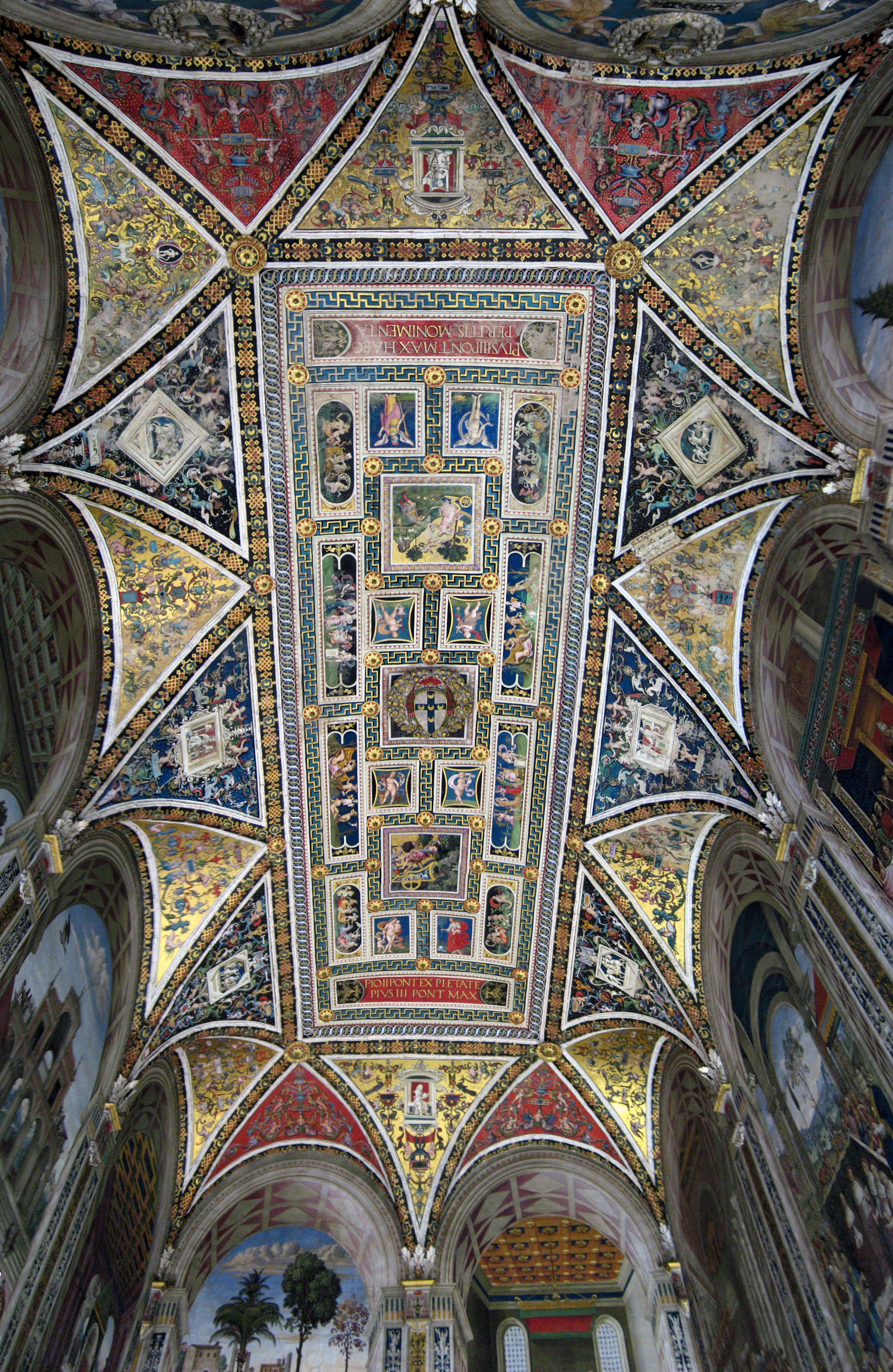 Biblioteca Duomo Siena 2 Apr 2008