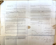 Pages 2 and 3 of the Boulton & Watt contract.