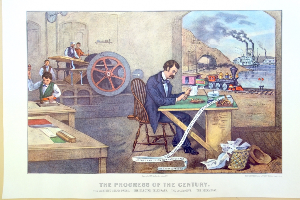 Currier & Ives, The Progress of the Century