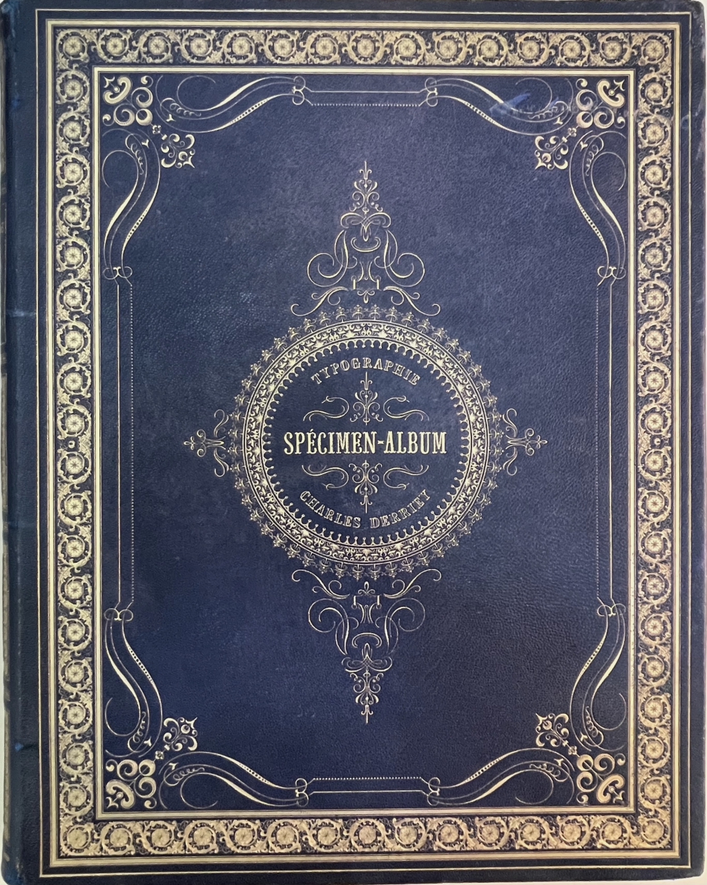 Derriey, Speciment-Album upper cover