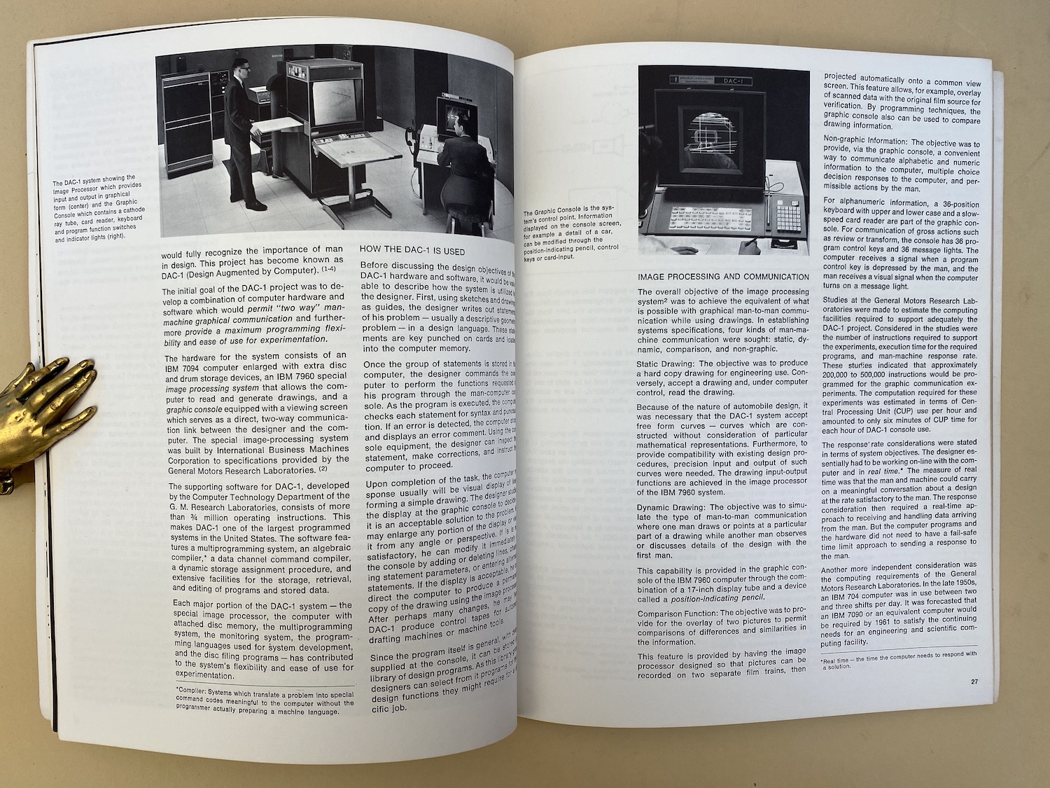 Article by Edwin Jacks on the General Motors DAC-1 system.