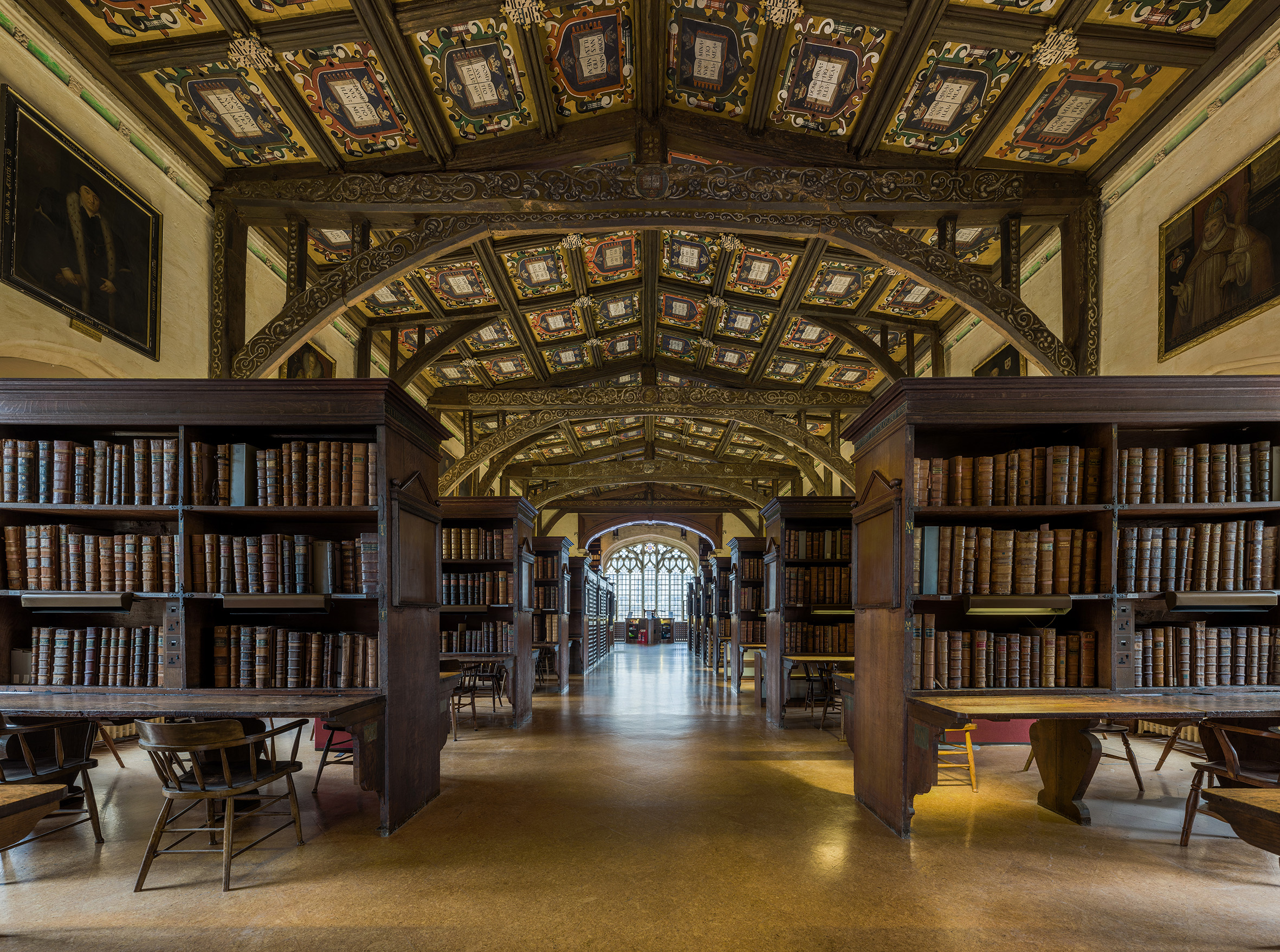 Duke Humfrey's Library Interior 6, Bodleian Library, Oxford, UK   Diliff