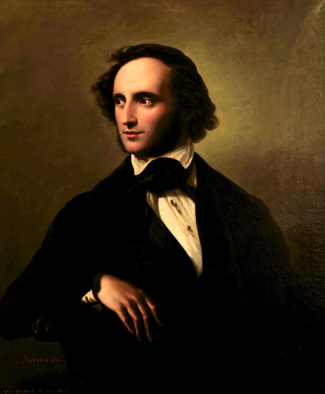 Felix Mendelssohn Bartholdy   Wilhelm Hensel 1847