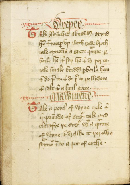 Forme of Cury MS 7 18v