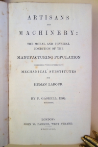 Gaskell Artisans and Machinery title page