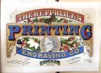 Fold out plate for The Republication Printing and Engraving Co.