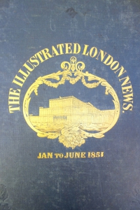 Illustrated London News 1851 binding emblem